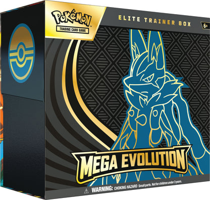 Mega Evolution (Base Set) - Elite Trainer Box - Español (Lucario)