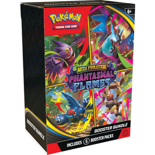 Mega Evolution Phantasmal Flames - Booster Bundle - Ingles
