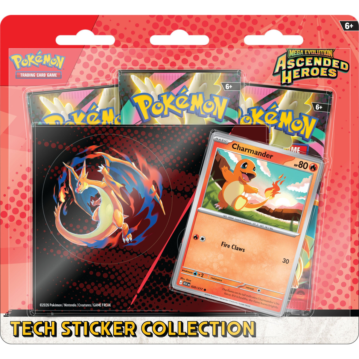 Mega Evolution: Ascended Heroes - Tech Sticker Collection - Español