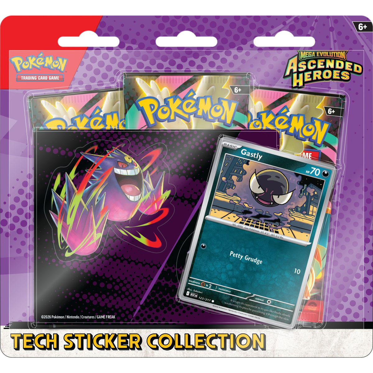 Mega Evolution: Ascended Heroes - Tech Sticker Collection - Español