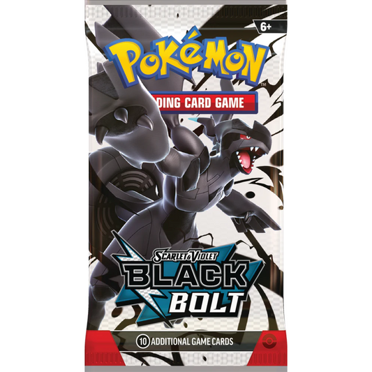 Scarlet & Violet : Black Bolt – Booster Pack – Ingles