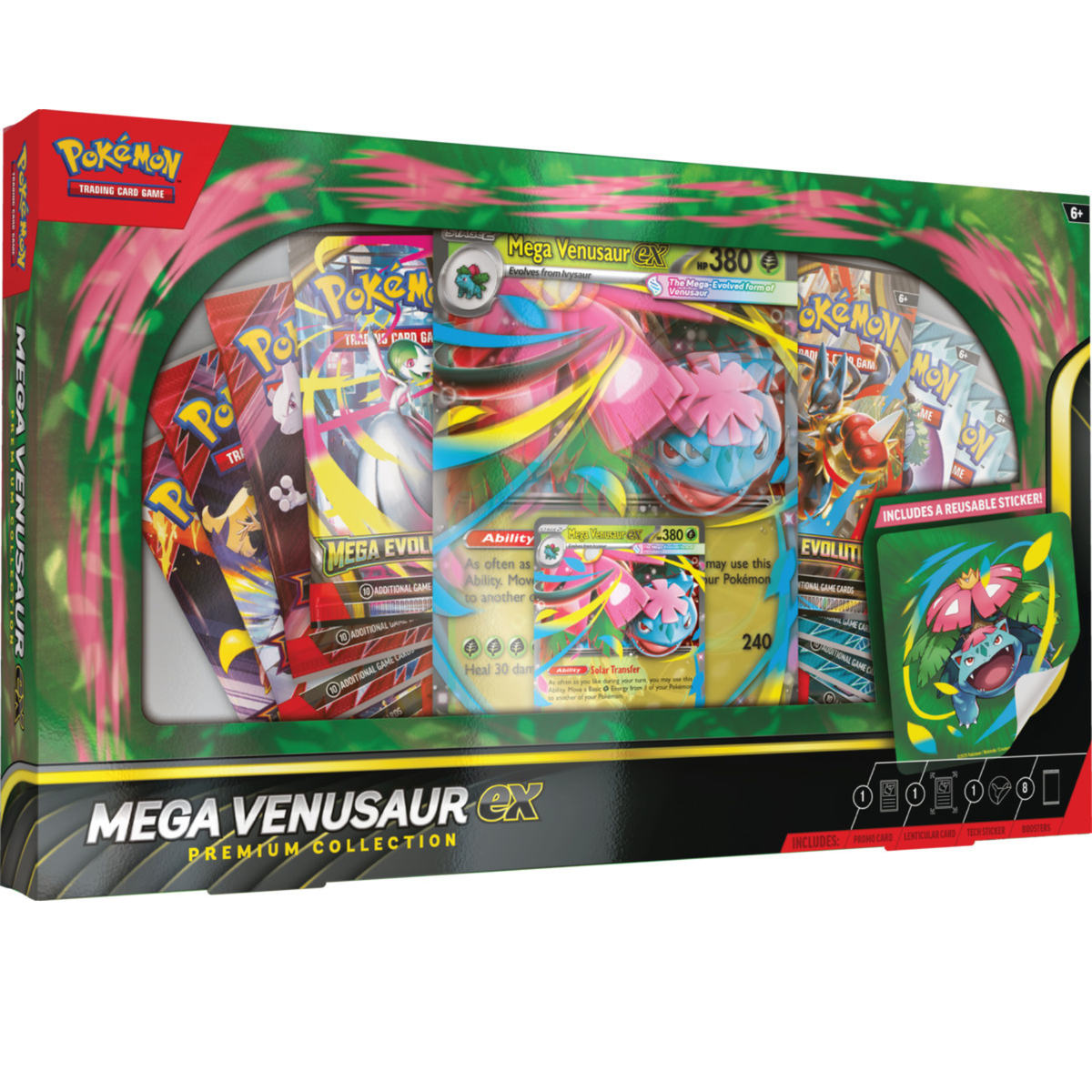 Mega Venusaur ex Premium Collection - Inglés