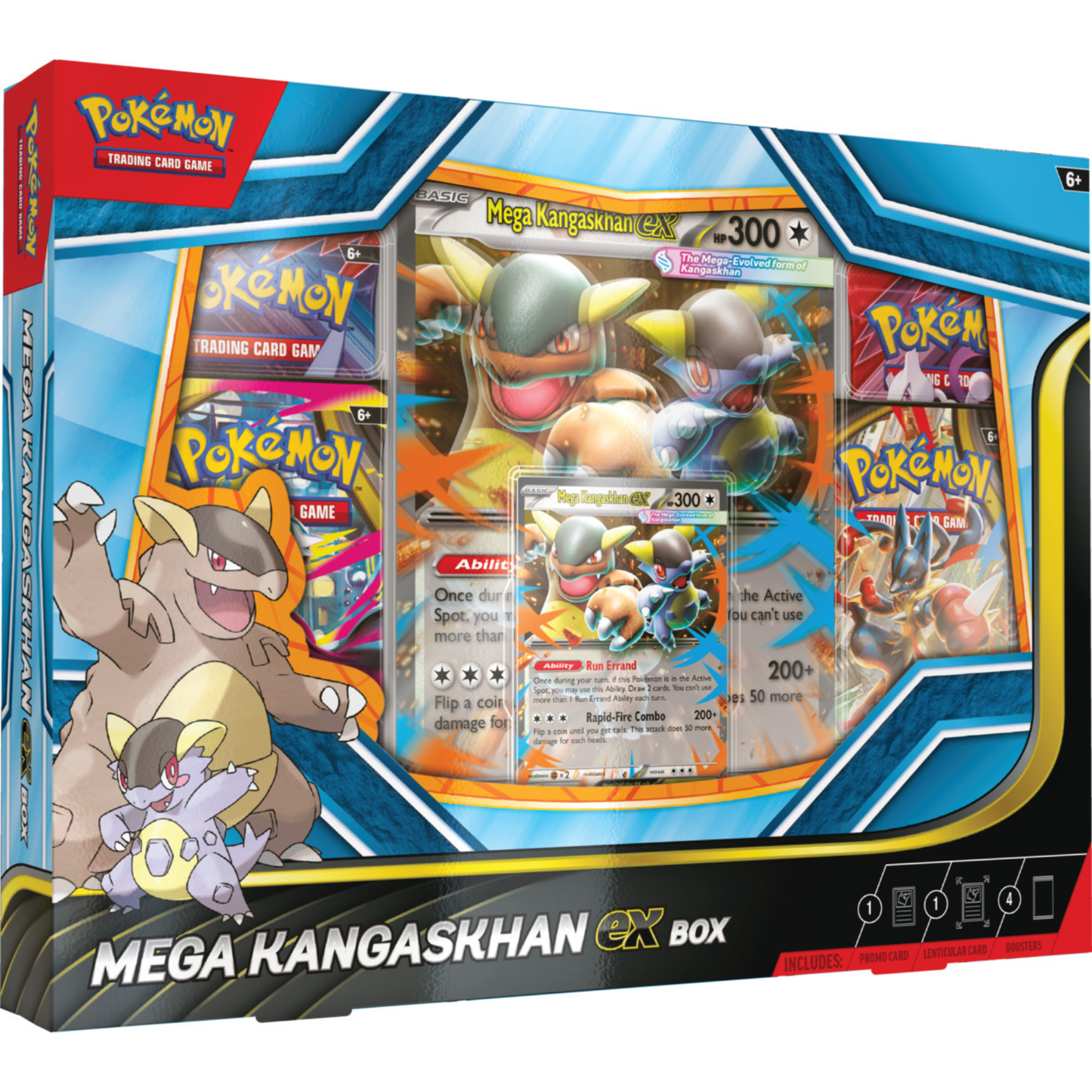 Pokemon TCG Mega Kangaskhan ex Box - Inglés