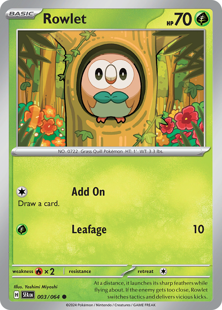 Rowlet - 003/064 - Common