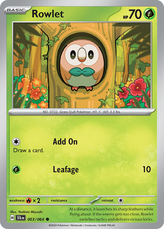 Rowlet - 003/064 - Common