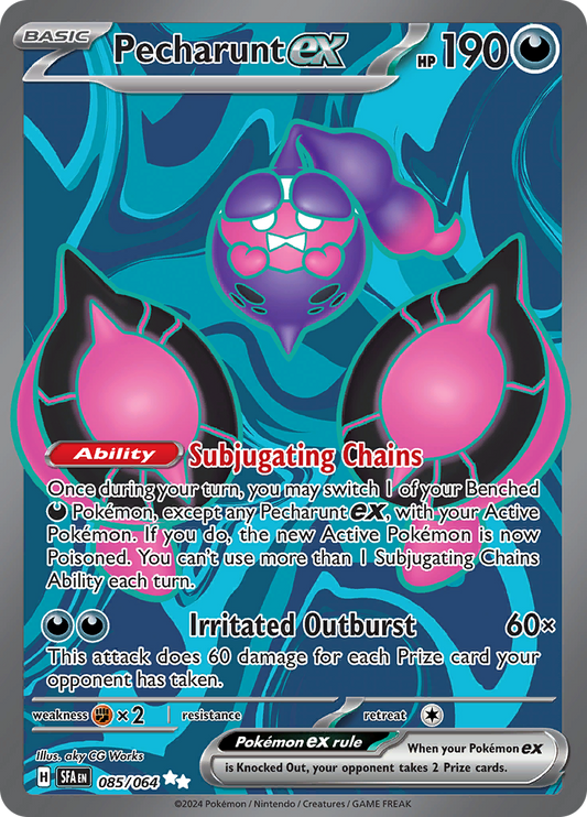 Pecharunt ex - 085/064 - Full Art Secret Rare