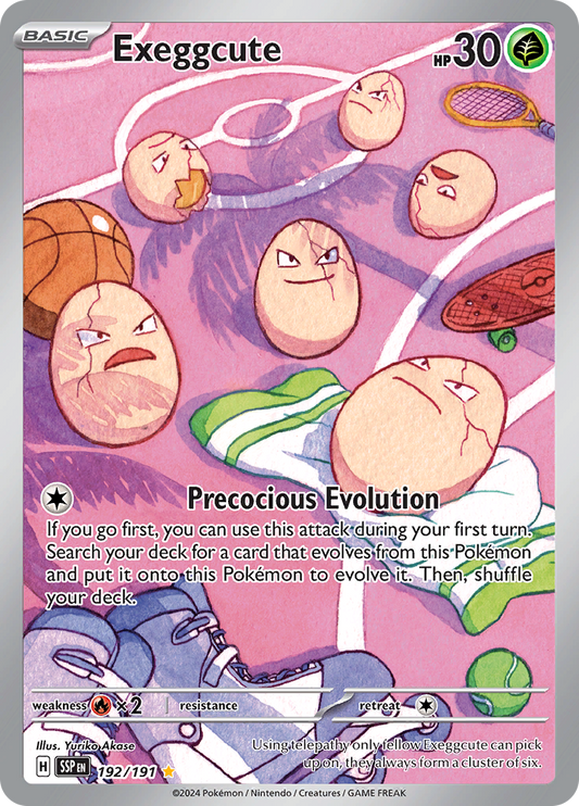 Exeggcute - 192/191 - Illustration Rare