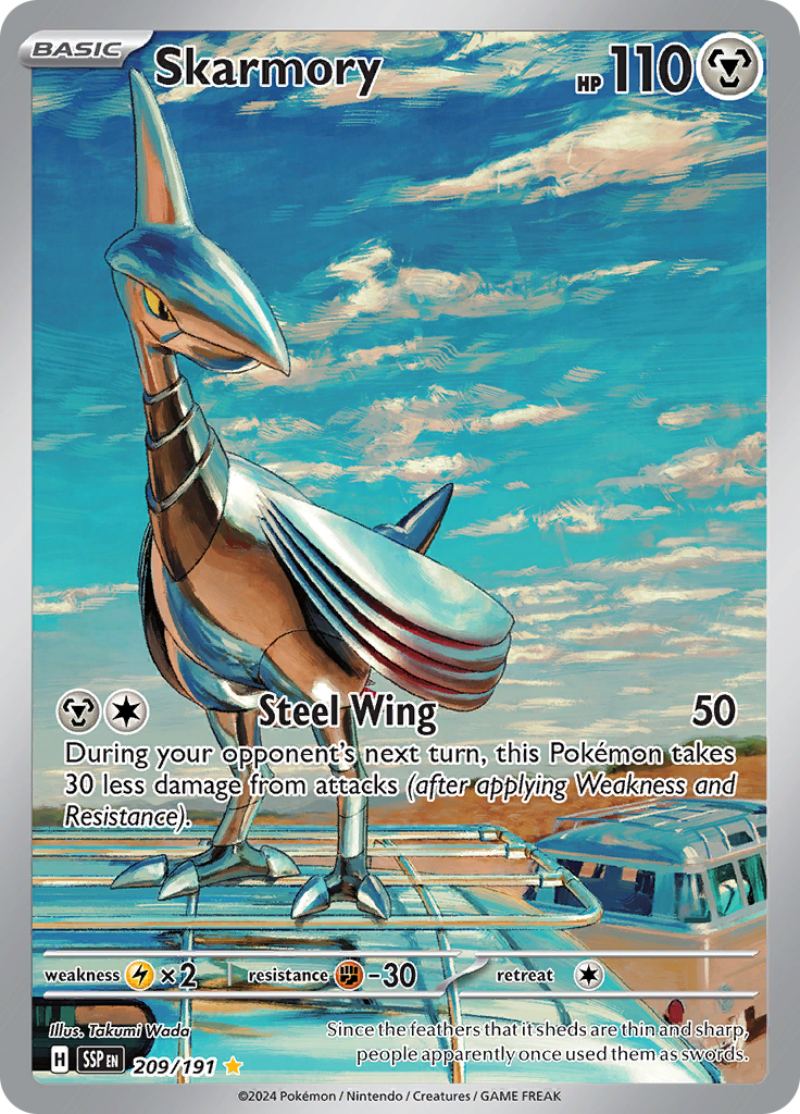 Skarmory - 209/191 - Illustration Rare