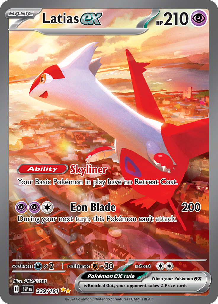 Latias ex - 239/191 - Special Illustration Rare