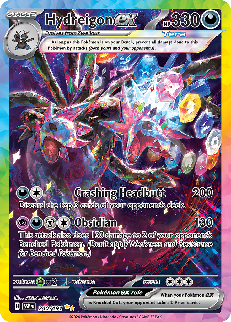 Hydreigon ex - 240/191 - Special Illustration Rare