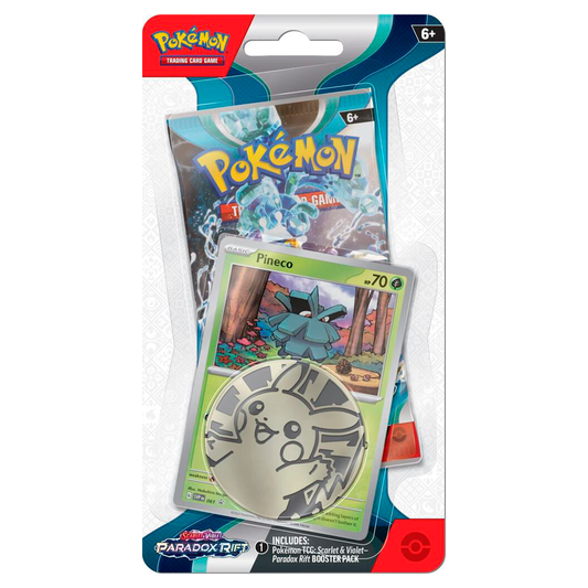 Pokémon TCG: Paradox Rift - Checklane Blister (Pineco) - Inglés