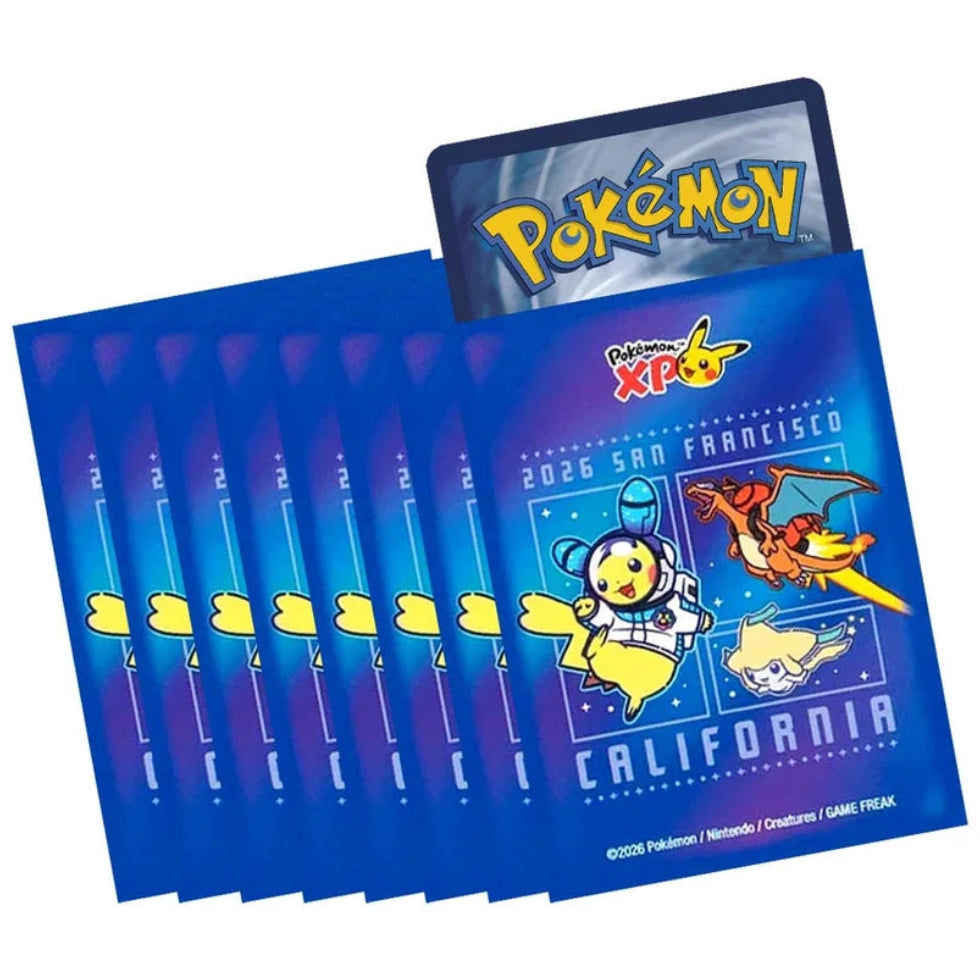 San Francisco 2026 "California" 65ct Pokémon Center Sleeves