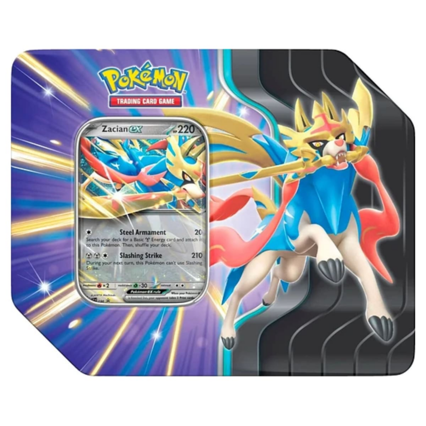 Slashing Legends – Tin - Inglés (Zacian ex)