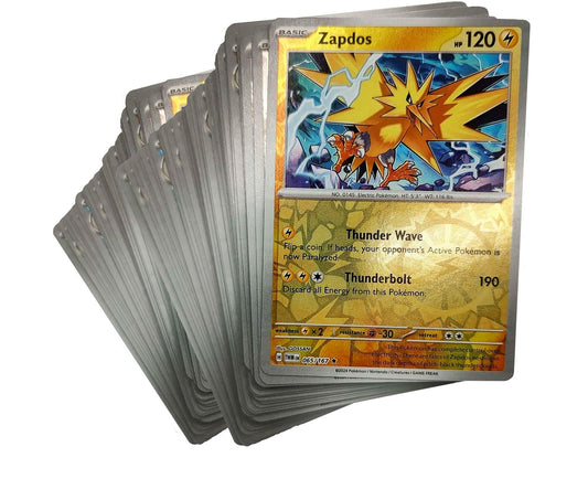 Lote de 50 Cartas Pokemon Holográficas