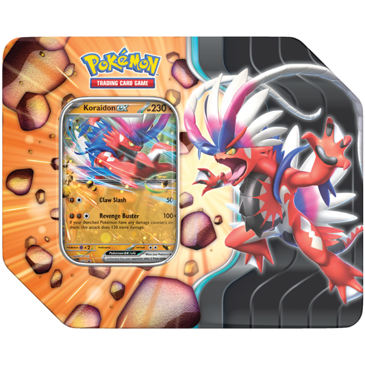 Slashing Legends – Tin - Inglés (Koraidon Ex)