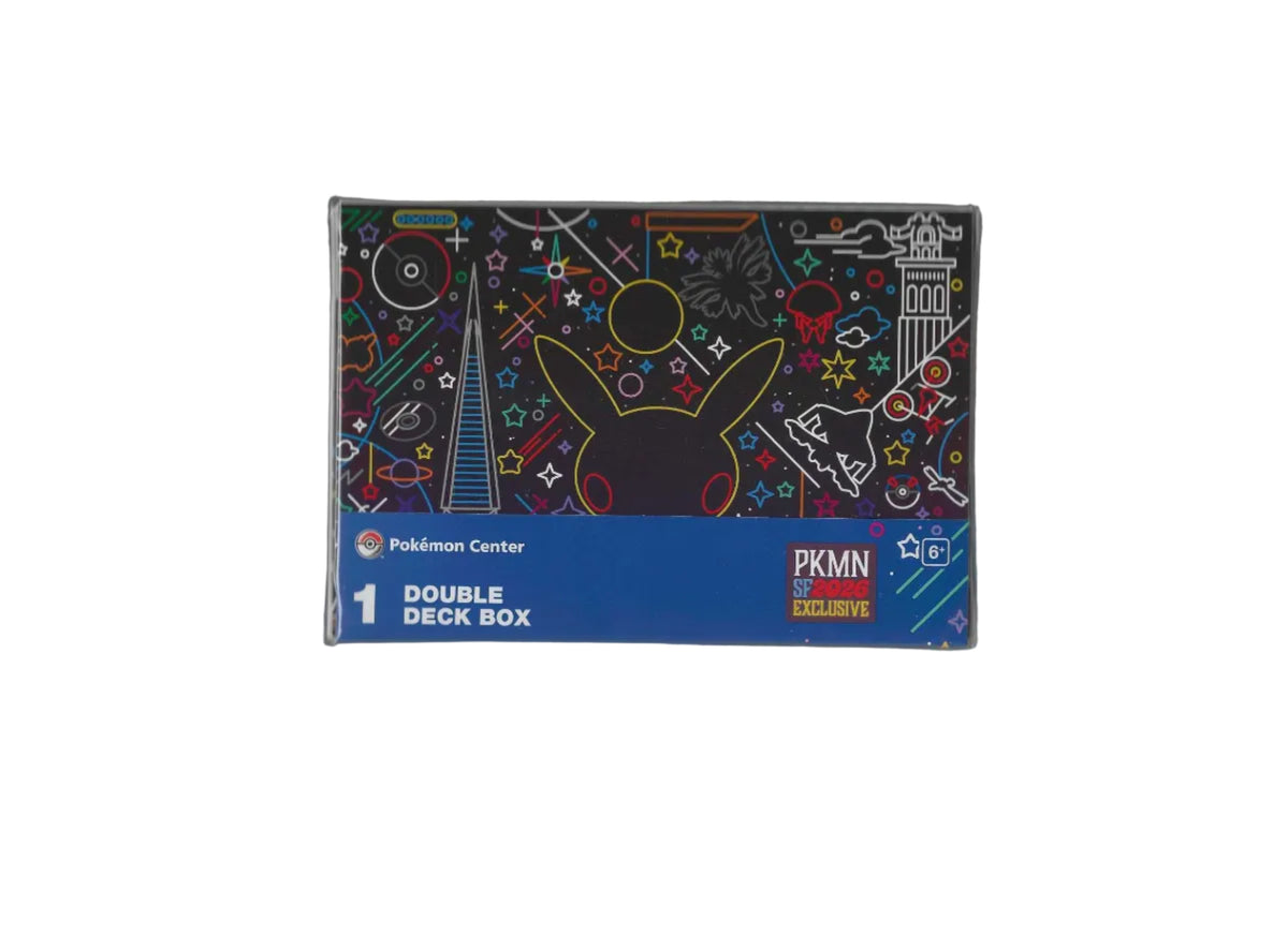 Pokémon Center - SAN FRANCISCO 2026 - Double Deckbox