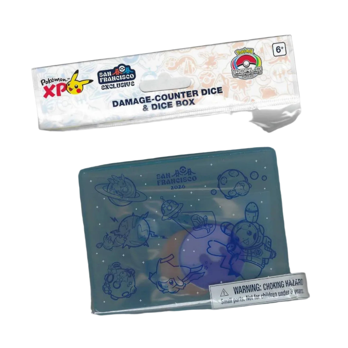 Dice Box - Pokémon Center 2026 San Francisco (Con set de contadores)