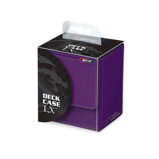 BCW GAMING DECK CASE - LX (Purple)