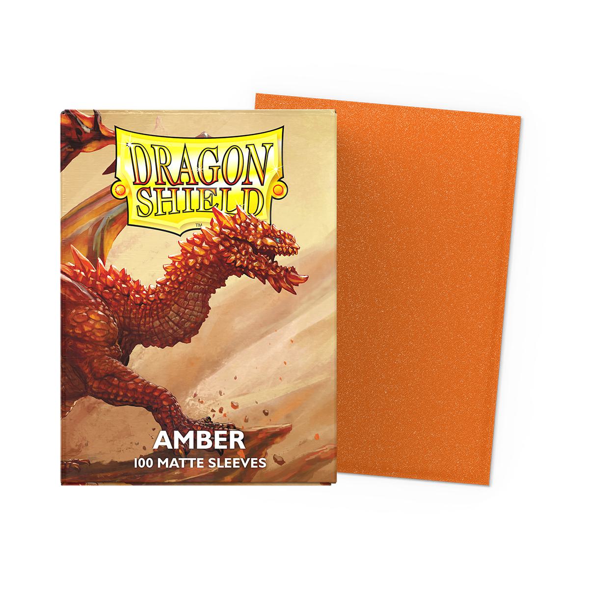 DRAGON SHIELD - STANDARD MATTE- AMBER
