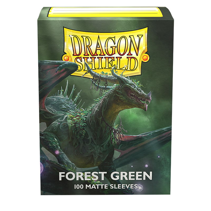 DRAGON SHIELD - STANDARD MATTE- Forest Green
