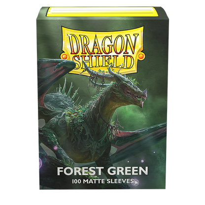 DRAGON SHIELD - STANDARD MATTE- Forest Green