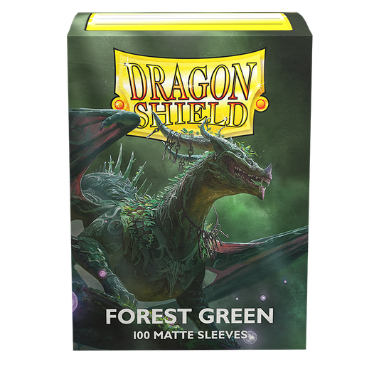 DRAGON SHIELD - STANDARD MATTE- Forest Green