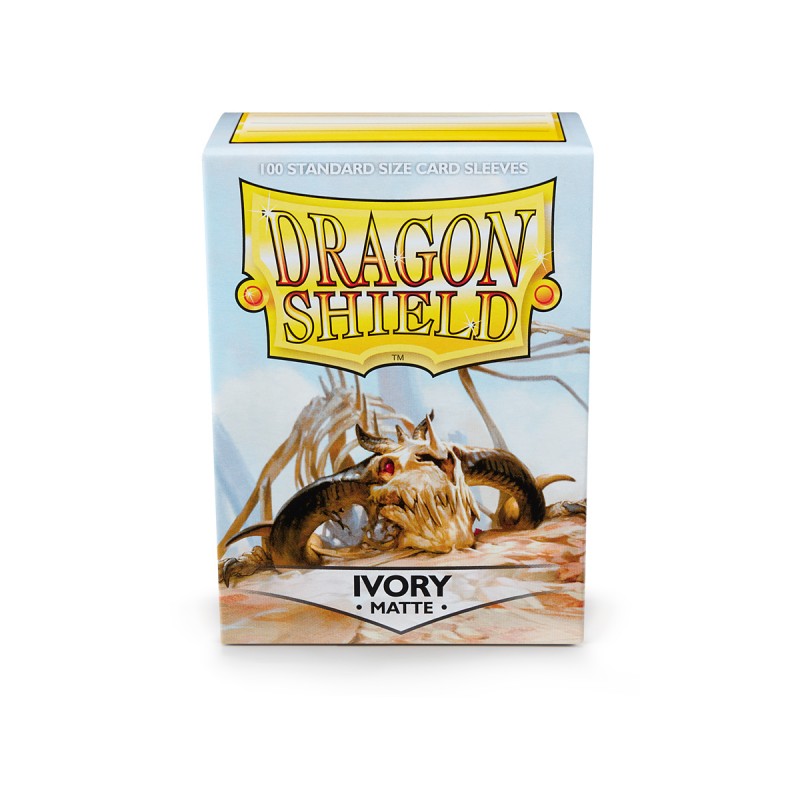 DRAGON SHIELD - STANDARD MATTE- Ivory
