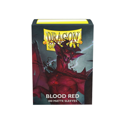 DRAGON SHIELD - STANDARD MATTE- Blood Red