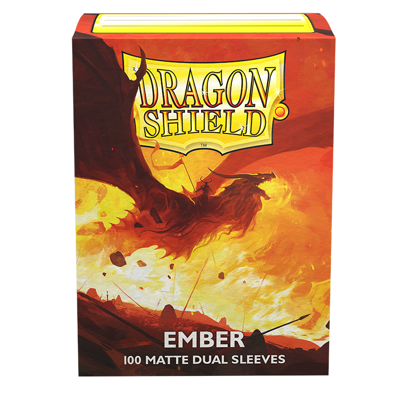 DRAGON SHIELD - STANDARD DUAL MATTE- Ember