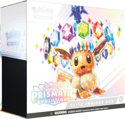 Escarlata y Púrpura: Evoluciones Prismaticas – Elite Trainer Box – Español