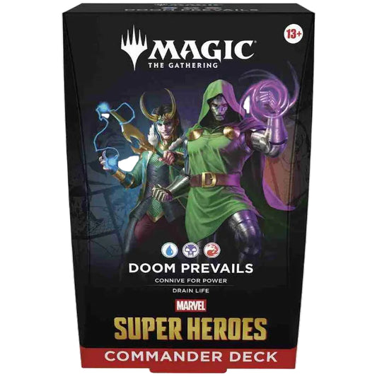 [PREVENTA 26/06/2026] Magic the Gathering: Marvel Super Heroes Commander Deck - Doom Prevails - INGLÉS