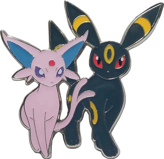 Pin Espeon & Umbreon