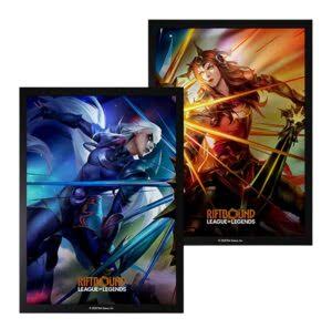 Protectores: Riftbound- Vendetta-  Diana vs Leona Art Sleevers