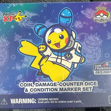 Coin, damage counter dice & condition marker set - SAN FRANCISCO 2026