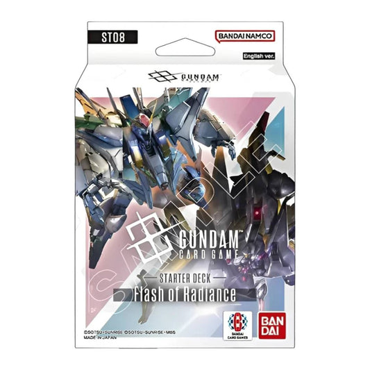 Gundam Tcg - Starter Deck Flash Of Radiance St 08 - Inglés