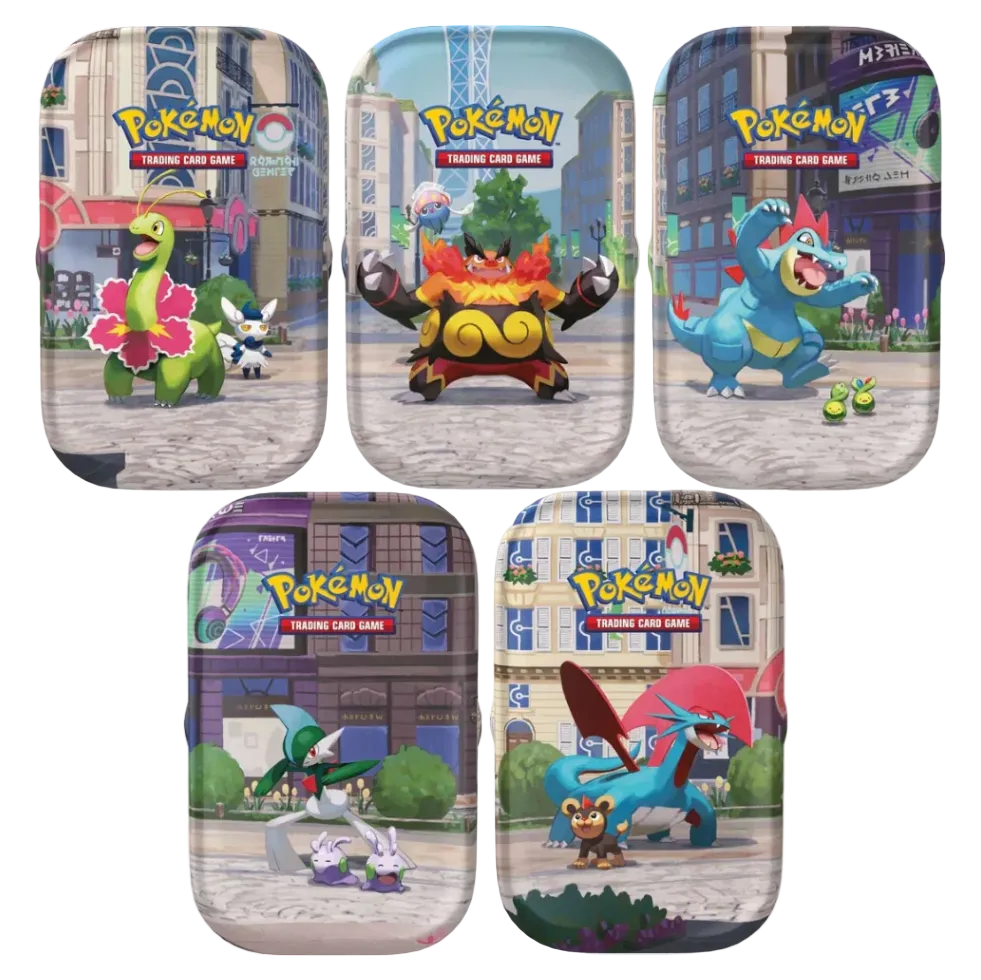 [PREVENTA 03/07/2026] Pokémon: Lumiose City Mini Tin (diseño al azar) - ESPAÑOL