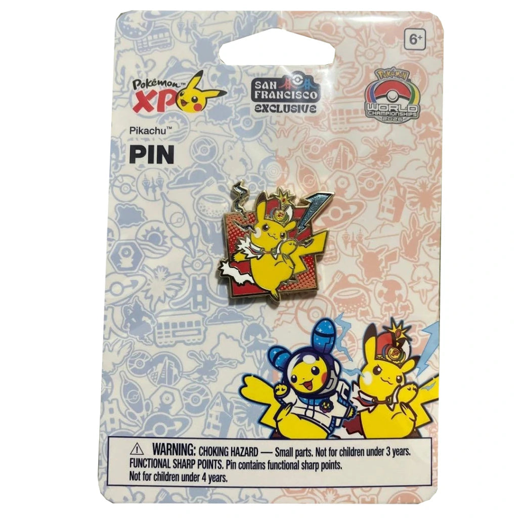 Pokémon WORLD CHAMPIONSHIPS 2026 SF - Pikachu Pin