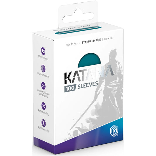 ULTIMATE GUARD - KATANA SLEEVES - STANDARD SIZE - 100 Protectores (Great Wave)