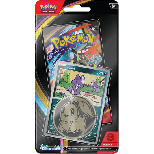 Pokémon TCG: Chaos Rising - Checklane Blister (Toxel) - Inglés