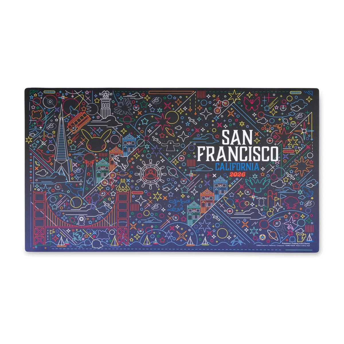 Pokémon Center - Playmat Pokémon San Francisco 2026