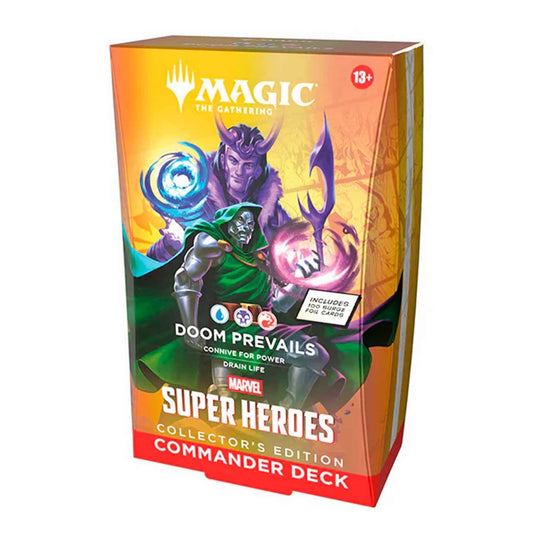 Magic the Gathering: Marvel Super Heroes Commander Collector Deck (DOOM PREVAILS) - INGLÉS