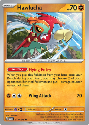 Hawlucha - 118/198 - Rare