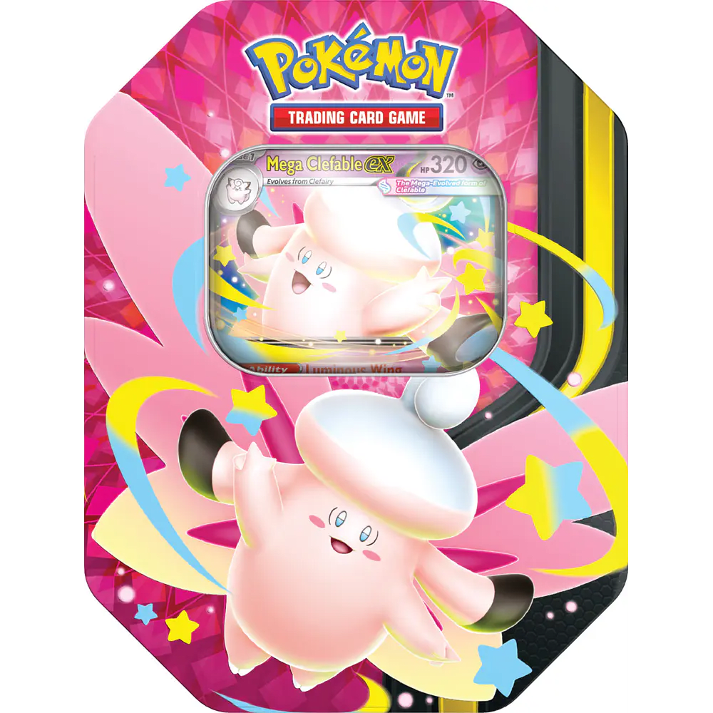 Pokémon: Mega Moonlit Tin (MEGA CLEFABLE)