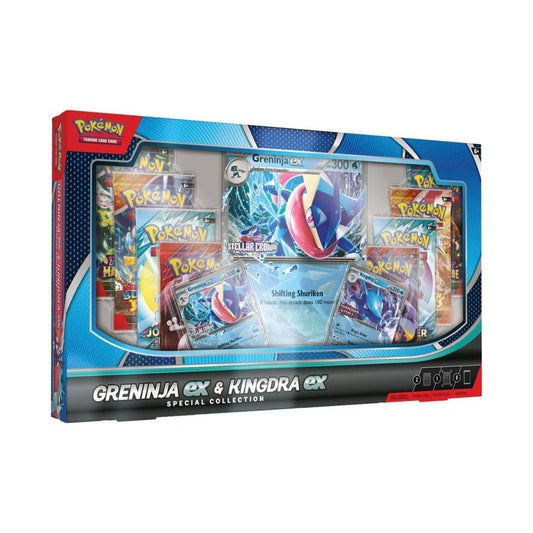 Pokemon TCG: Greninja ex & Kingdra ex Premium Collection - Inglés